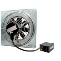 Axial-Wandventilator DZQ 30/4 B Ex t Wandplatte, Drehstrom, StaubEx, 1730m3/h von Maico - 0083.0205