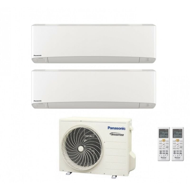 Panasonic Climatiseur Inverter Dual Split S Rie Etherea Blanc Avec Cu Z Tbe R Wi Fi