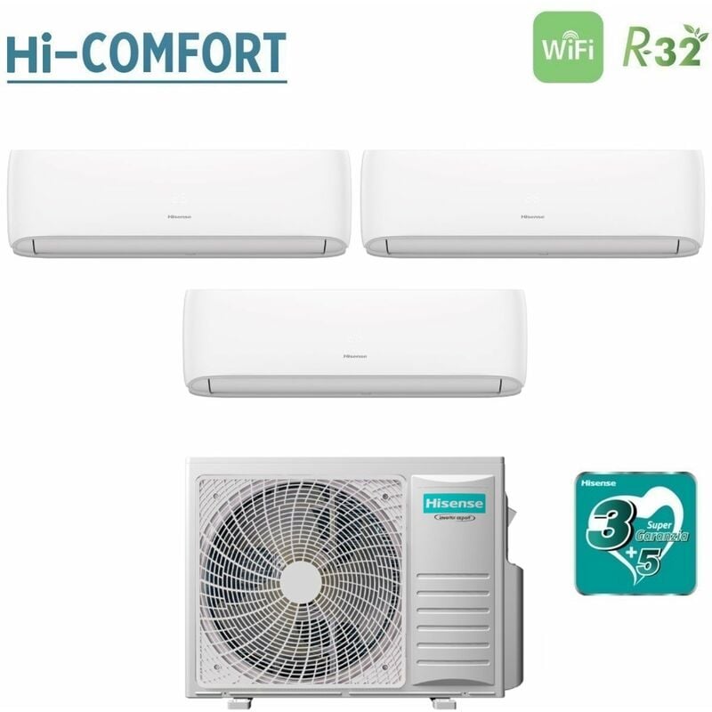 Hisense - Brissa 35 climatiseur split inverter + Kit d'installation