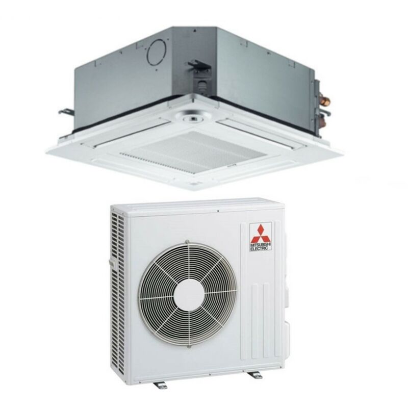 MITSUBISHI ELECTRIC - Unité intérieure Cassette 4 voies 600x600 5,6 / 6,4 kW Réf. SLZ-M60FA2.TH | Clim
