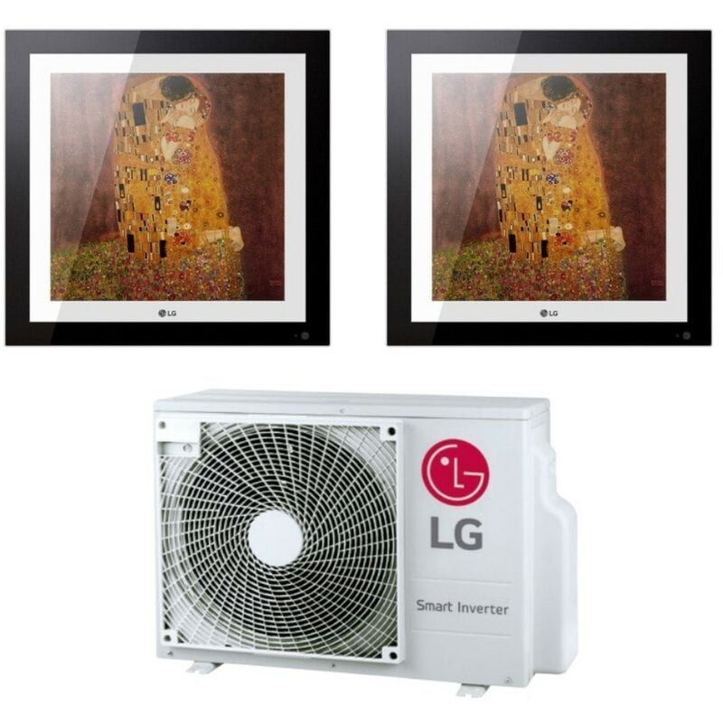 Climatiseur R Versible Dual Split Lg Artcool Gallery R Wifi En Option Btu A