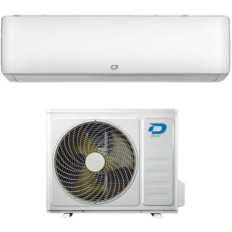 diloc climatiseur inverter série sky plus btu d sky plus r wi fi intégré classe a