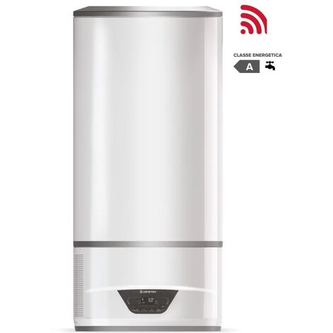 Ariston Group – Chauffe-eau à accumulation 100L – Technologie hybride classe A – Wi-Fi intégré – Économie d'énergie 50% – Gestion à distance via application - WIFI 100 EU