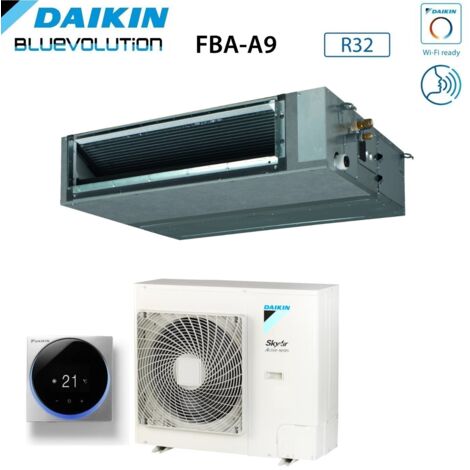 Daikin – Climatiseur gainable 24000 BTU – Puissance de refroidissement 9,5 kW – Classe énergétique A – R-32 – Wi-Fi et commande filaire optionnels