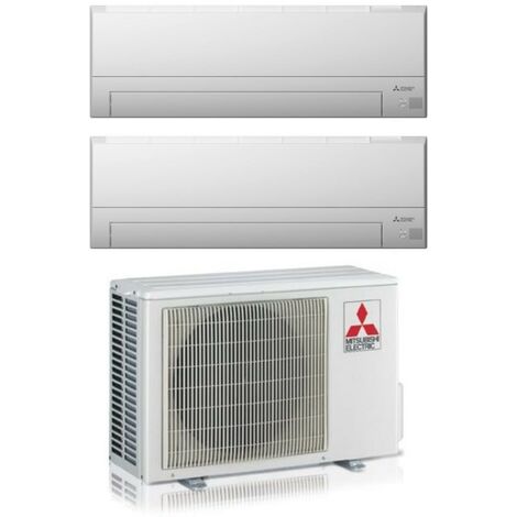 Mitsubishi Electric – Climatiseur réversible 12000 Btu – Wi-Fi intégré – Technologie DC Inverter – Efficacité énergétique A++ – Pour espaces jusqu'à 12.7 m³/min (1/3)