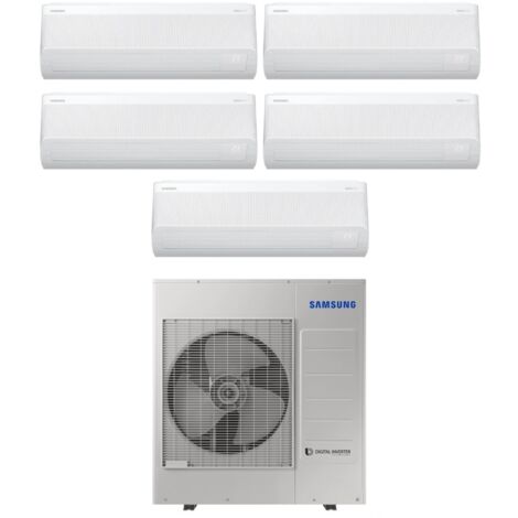 Samsung Penta Split rèversible Air Conditioner Series WINDFREE AVANT 7+9+9+12 with AJ100TXJ5KG R-32 Wi-Fi Integrated 7000+9000+9000+12000 - New