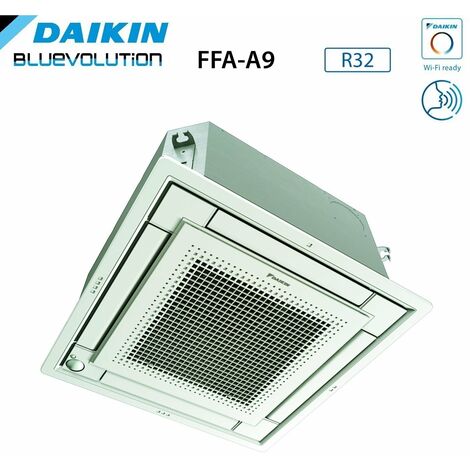 Daikin Bluevolution Inverter Trial Split Cassette Climatiseur Ffa-a 9+9 ...