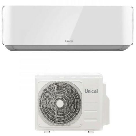 Climatiseur Unical rèversible Mono Split series AIR CRISTAL 18000 Btu KMUN 18H R-32 Wi-Fi Optional (1/4)