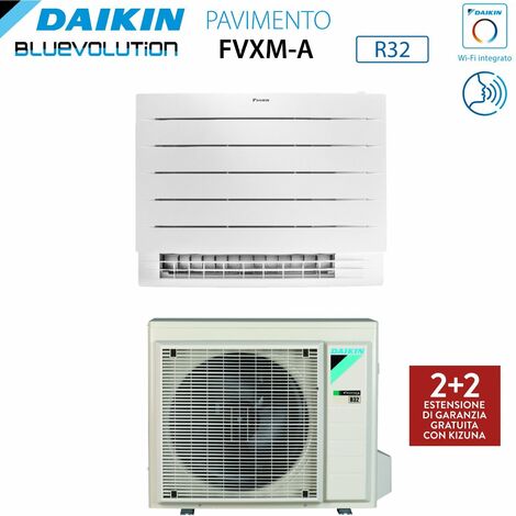 Daikin – Climatiseur monobloc 9000 BTU FVXM25A – R32 – Wi-Fi intégré – A++ en refroidissement et chauffage – Silencieux 52 dB(A)