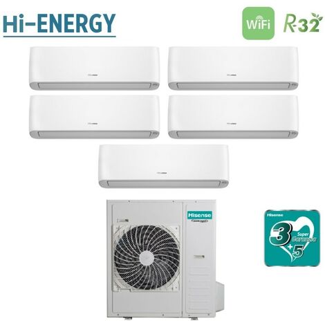 climatiseur inverter dual split gree série pular 9+12 avec gwhd(14)nk6oo r-32 wi-fi intégré 9000+12000
