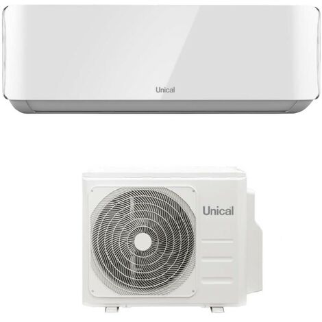 Climatiseur Unical rèversible Mono Split series AIR CRISTAL 24000 Btu KMUN 24H R-32 Wi-Fi Optional (1/4)