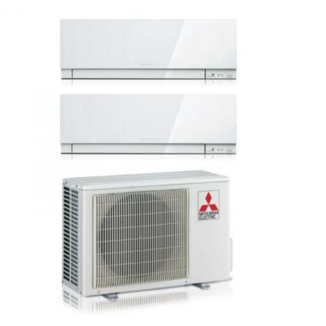 Mitsubishi Electric Dual Split rèversible Air Conditioner Series KIRIGAMINE ZEN WHITE MSZ-EF 9+12 avec MXZ-2F42VF R-32 Wi-Fi Couleur intégrée Blanc 9000+12000 (1/2)