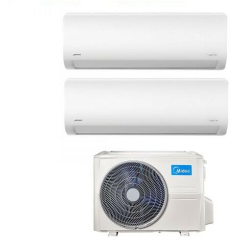 Midea – Climatiseur réversible 9000/12000 BTU – Wi-Fi intégré – SEER 6.3 – SCOP 4.0 – Très silencieux – Pour grandes pièces