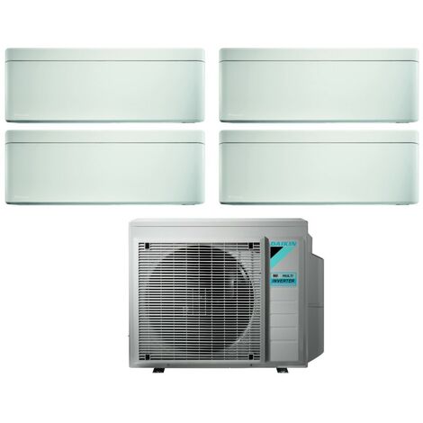 Daikin Bluevolution Quadri Split Climatiseur rèversible Série STYLISH WHITE 5+9+9+12 avec 4MXM68N R-32 Wi-Fi intégré 5000+9000+9000+12000 Couleur Blanc - garantie europèenne