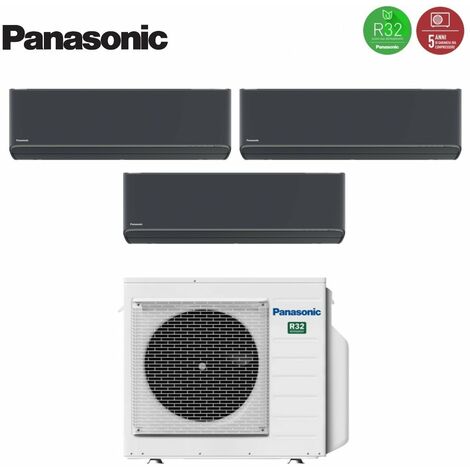 Climatiseur Panasonic Etherea Série Z - Tri Split 5+5+12 - A+++ WIFI R32