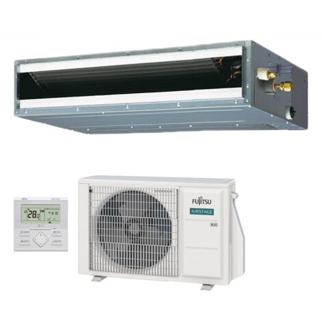 Fujitsu – Climatiseur gainable 18000 BTU 3NGF89125 – Puissance frigorifique 5.2 kW – Classe A+ – Gaz R-32 – Faible niveau sonore 29 dB