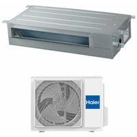Haier – Climatiseur réversible 24000 Btu AD71S2SS1FA – Canalisation basse pression – Wi-Fi intégré – A++/A – Silencieux et compact