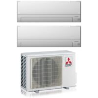 Mitsubishi Electric – Climatiseur réversible dual split 9+12 – Puissance 3.5 kW – Classe A++ – Wi-Fi intégré – R-32 – Unité intérieure silencieuse - MXZ-2F53VF