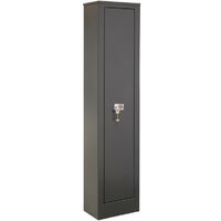 Arregui – Armoire à fusils 5 fusils – ARM050335 – Acier 2mm – Serrure de sécurité – Tiroir intérieur avec clé – Dimensions 138x31,5x20,5cm