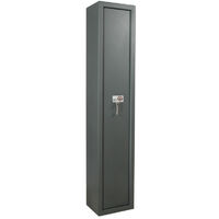 Arregui – Armoire de sécurité à fusils 3 fusils – ARM030325 – Acier 2mm – Serrure de sécurité 6 gorges – Dimensions 125,5 x 24,5 x 20,5 cm