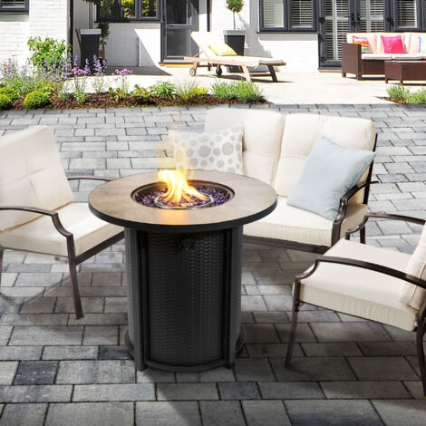 Braséro De Jardin À Gaz Extérieur Hf42708aa-eu Teamson Home : l'unité Braséro De Jardin À Gaz Extérieur Hf42708aa-eu Teamson Home : l'unité