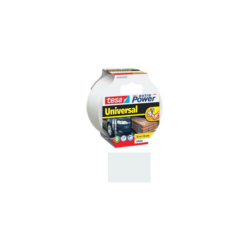 Tesa Extra Power Nastro Telato 10m X 50mm | Multiuso Per Riparazioni E Imballaggi | Resistente Alle Intemperie