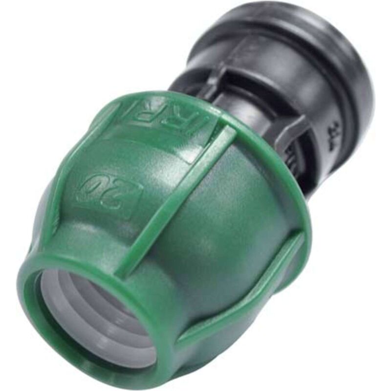 Manicotto a compressione in ottone F 20 x 27 per tubo multistrato