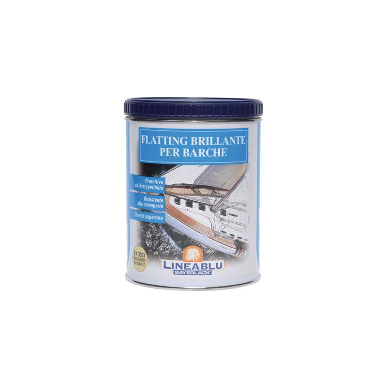 FLATTING BARCHE LINEABLU SAYERLACK • KK3333 TRASPARENTE BRILLANTE ML 750
