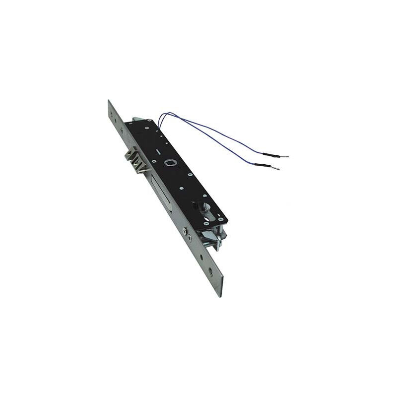 SERRATURA MONTANTE INFILARE ELETTRICA 1418Q OMEC • B.Q INOX F.MM 25 F.SAGOM TRIP+M1+SCR+Q8 E.MM 30