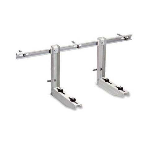 Staffe Per Climatizzatore Esterno Fischer KLIMA KLIK | Braccio 465 Mm | Con Tasselli E Piedini Antivibranti