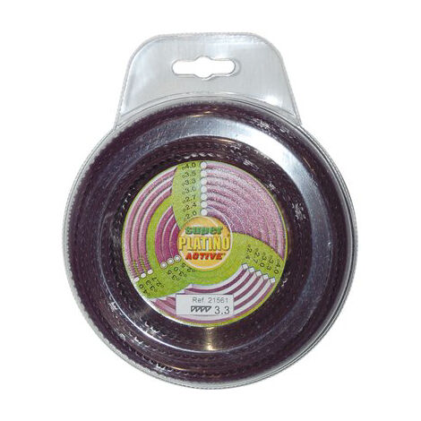 Filo Seghettato In Nylon Per Decespugliatore 15 Metri Platino - Active - Foto 13