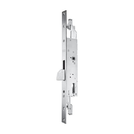SERRATURA MONTANTE INFILARE N988 GIRA CORNI • B.Q INOX F.MM 24 F.SAGOM M1 TRIPL+Q8 E.MM 35