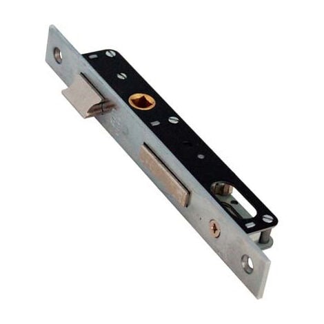 SERRATURA MONTANTE INFILARE 350 OMEC • B.Q NICH F.MM 16 F.OVALE M1+SCR E.MM 15