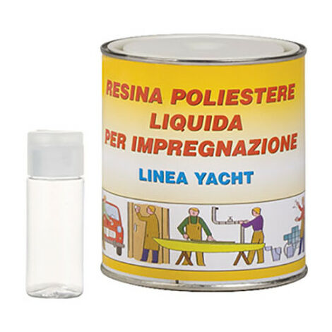 VETRORESINA LIQUIDA 750ml + CATALIZZATORE