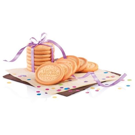 Blu Timbro In Rilievo „Happy Birthday" 8 Cm Timbro In Rilievo Per Torta Fondente Design 3D Timbro Per Biscotti Per Biscotti Di Compleanno Timbro - Foto 12