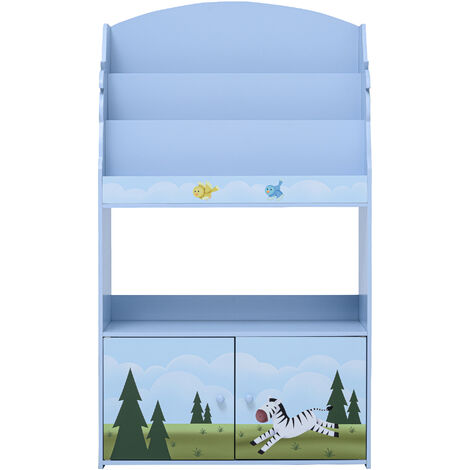 Fantasy Fields Bibliothèque en Bois Bleu Enfant Fille garçon TD-11704A