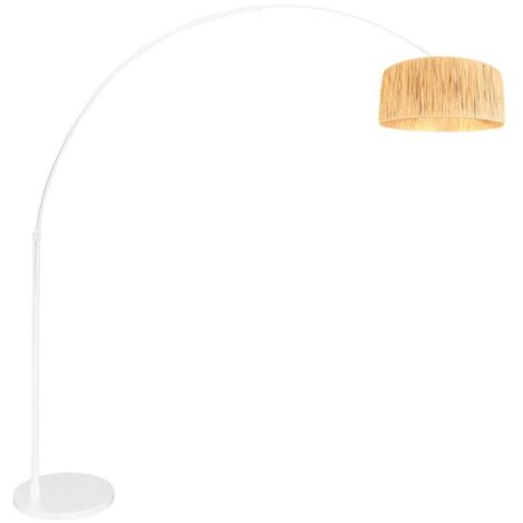 Steinhauer - stehlampe - Sparkled Light - weiß - metall seegras -