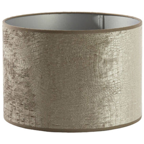 Light & Living - lampenschirm - Chelsea - silber - textil - Ø