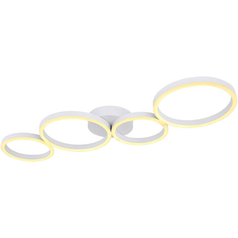 Globo - deckenleuchte - Venosa - weiß - metall - LED - 67229-35 (1/5)