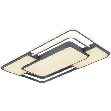 Globo - deckenleuchte - Nirra - grau - metall - LED - 67259-60 (1/5)