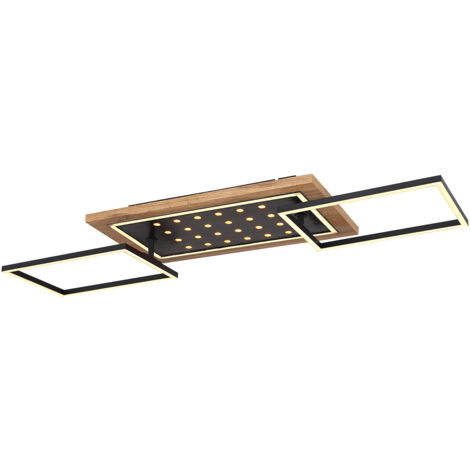 Globo - deckenleuchte - Jimbo - schwarz - metall - LED - 67267-48 (1/5)