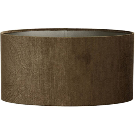 Light & Living - lampenschirm - Lubis - braun - textil - E27 - (1/4)