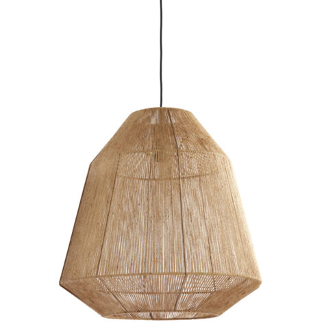 Light & Living - hängeleuchte - Malva - natürlich - textil - E27 (1/4)