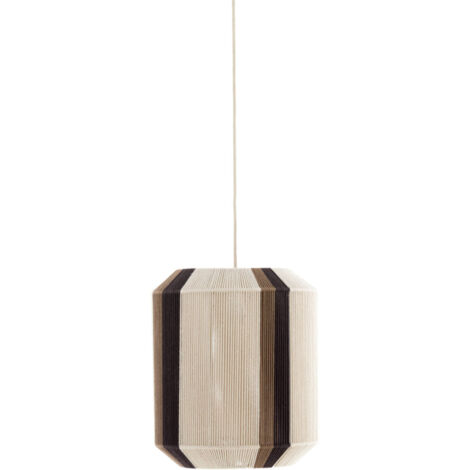 Light & Living - hängeleuchte - Kozana - natürlich - textil - E27 (1/5)