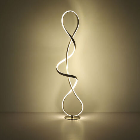 Globo - tischlampe - SWIRL - stahl - metall - LED - 67341SN