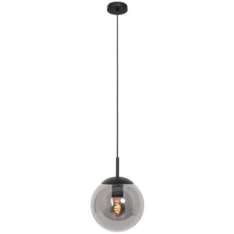 Steinhauer - hängeleuchte - Bollique - schwarz - glas metall - Ø