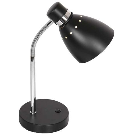 Steinhauer - tischlampe - Spring - schwarz - metall - Ø 14cm -