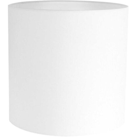 Mexlite - lampenschirm - Shade - weiß - leinen - Ø 30cm - E27 -