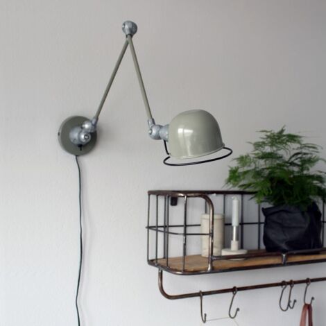 Mexlite - wandleuchte - Davin - grün - aluminium metall -