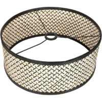 Steinhauer - lampenschirm - Shade - schwarz - bambus holz - Ø